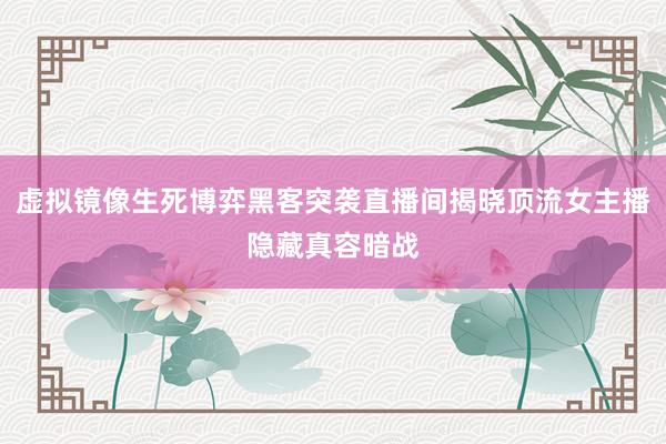 虚拟镜像生死博弈黑客突袭直播间揭晓顶流女主播隐藏真容暗战